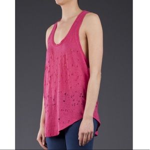 IRO Doris tank in magenta